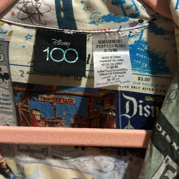 Disney 100 button up - Picture 6 of 6
